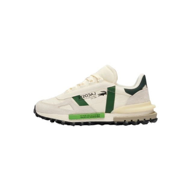 Lacoste Elite Active Off White Dark Green